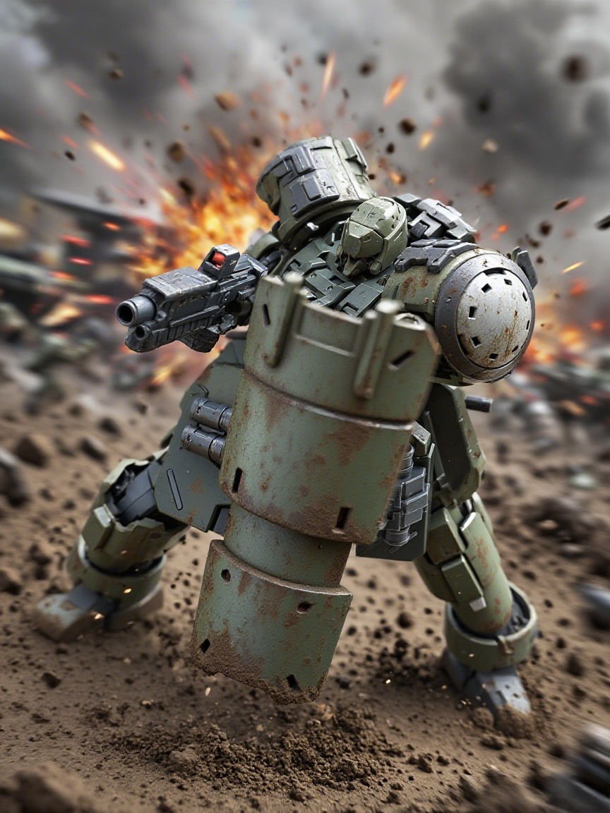 Sheik Mainland 1/144 Ultra Action Trooper: Zarov