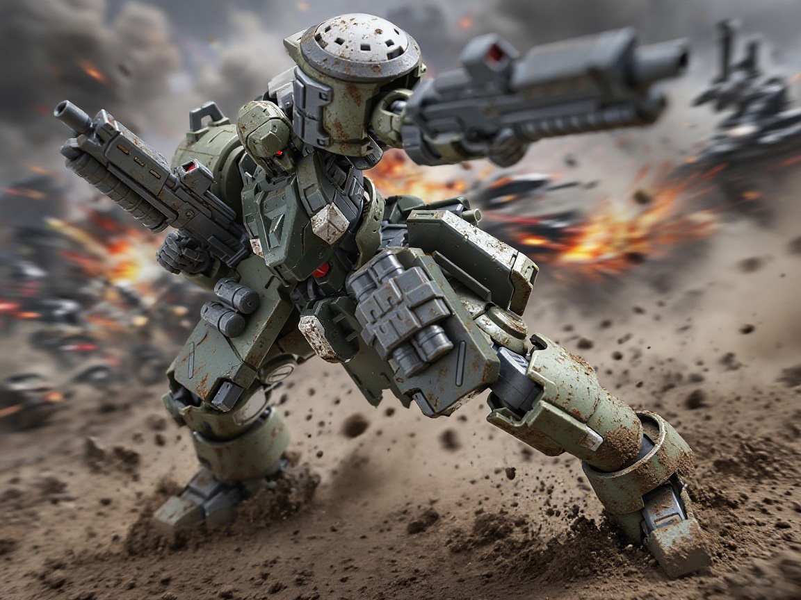 Sheik Mainland 1/144 Ultra Action Trooper: Zarov