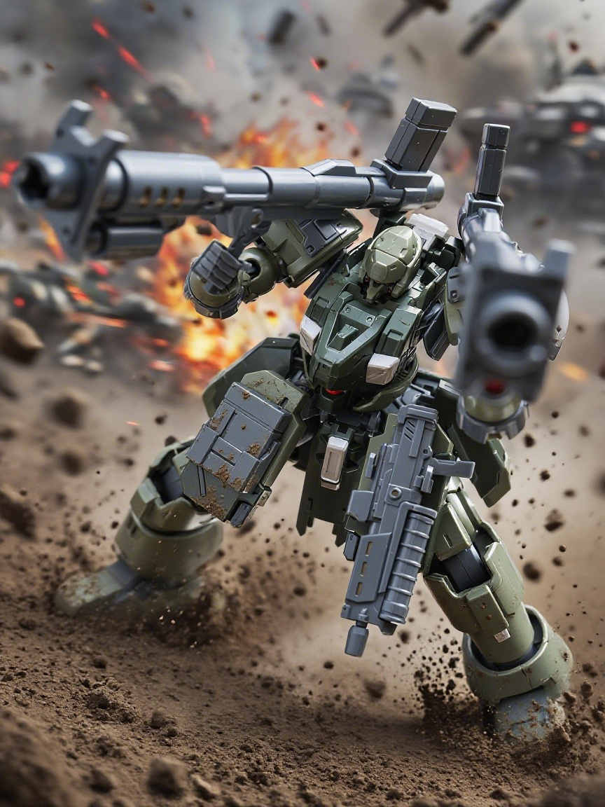 Sheik Mainland 1/144 Ultra Action Trooper: Zarov