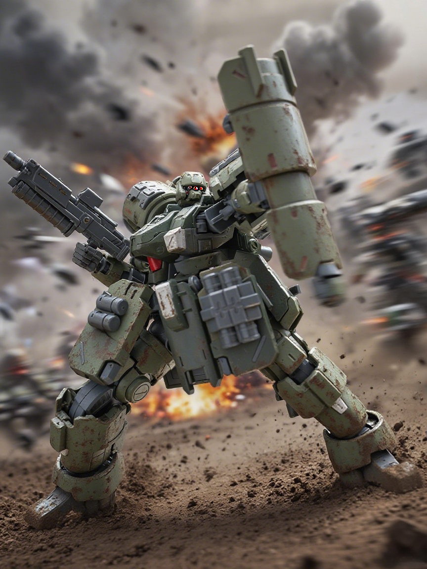 Sheik Mainland 1/144 Ultra Action Trooper: Zarov