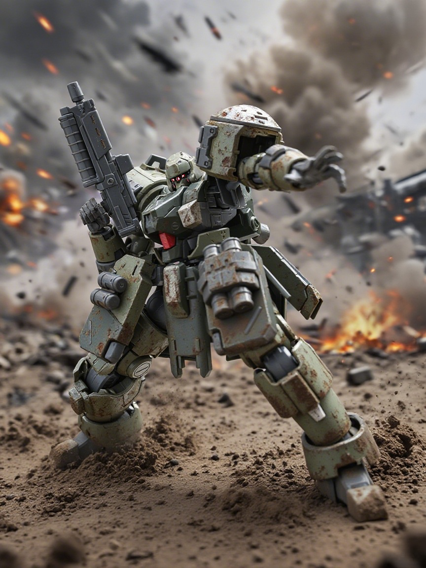 Sheik Mainland 1/144 Ultra Action Trooper: Zarov