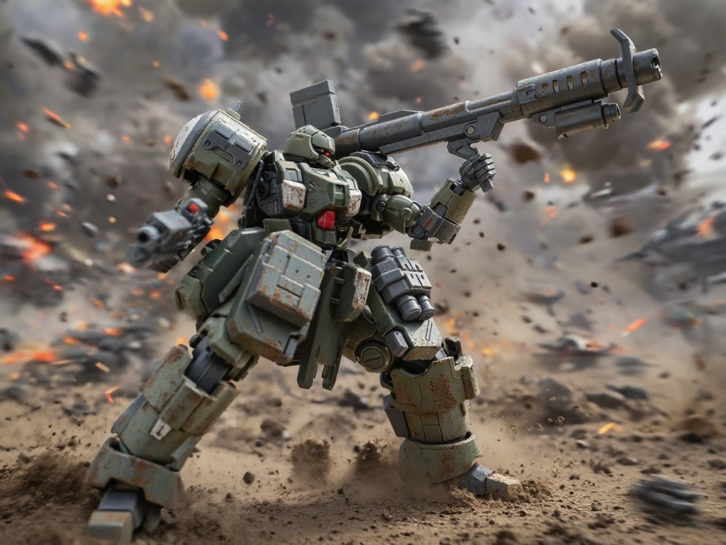 Sheik Mainland 1/144 Ultra Action Trooper: Zarov