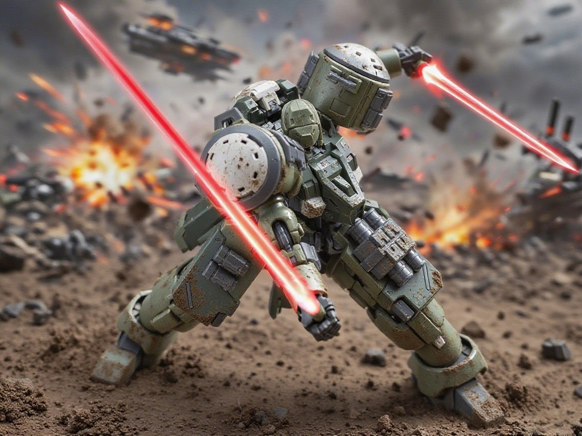 Sheik Mainland 1/144 Ultra Action Trooper: Zarov