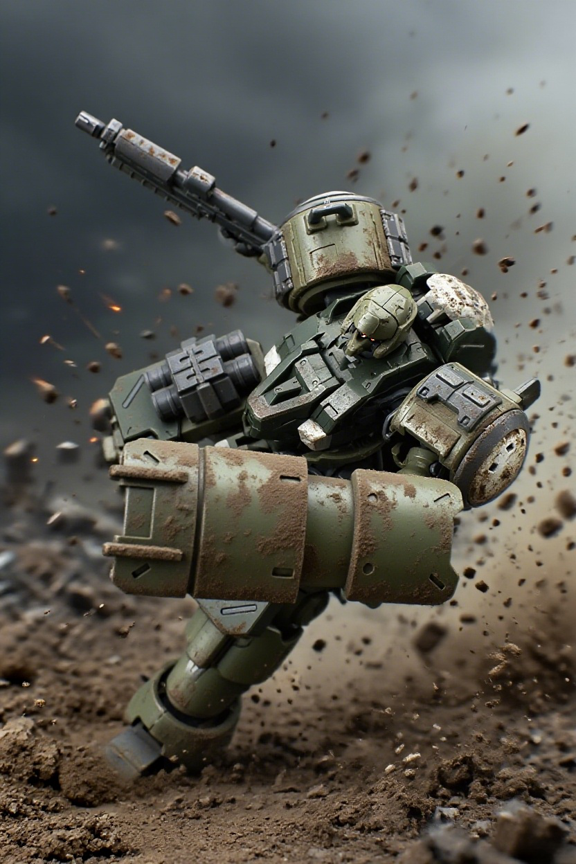 Sheik Mainland 1/144 Ultra Action Trooper: Zarov