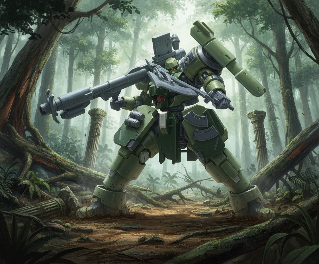 Sheik Mainland 1/144 Ultra Action Trooper: Zarov