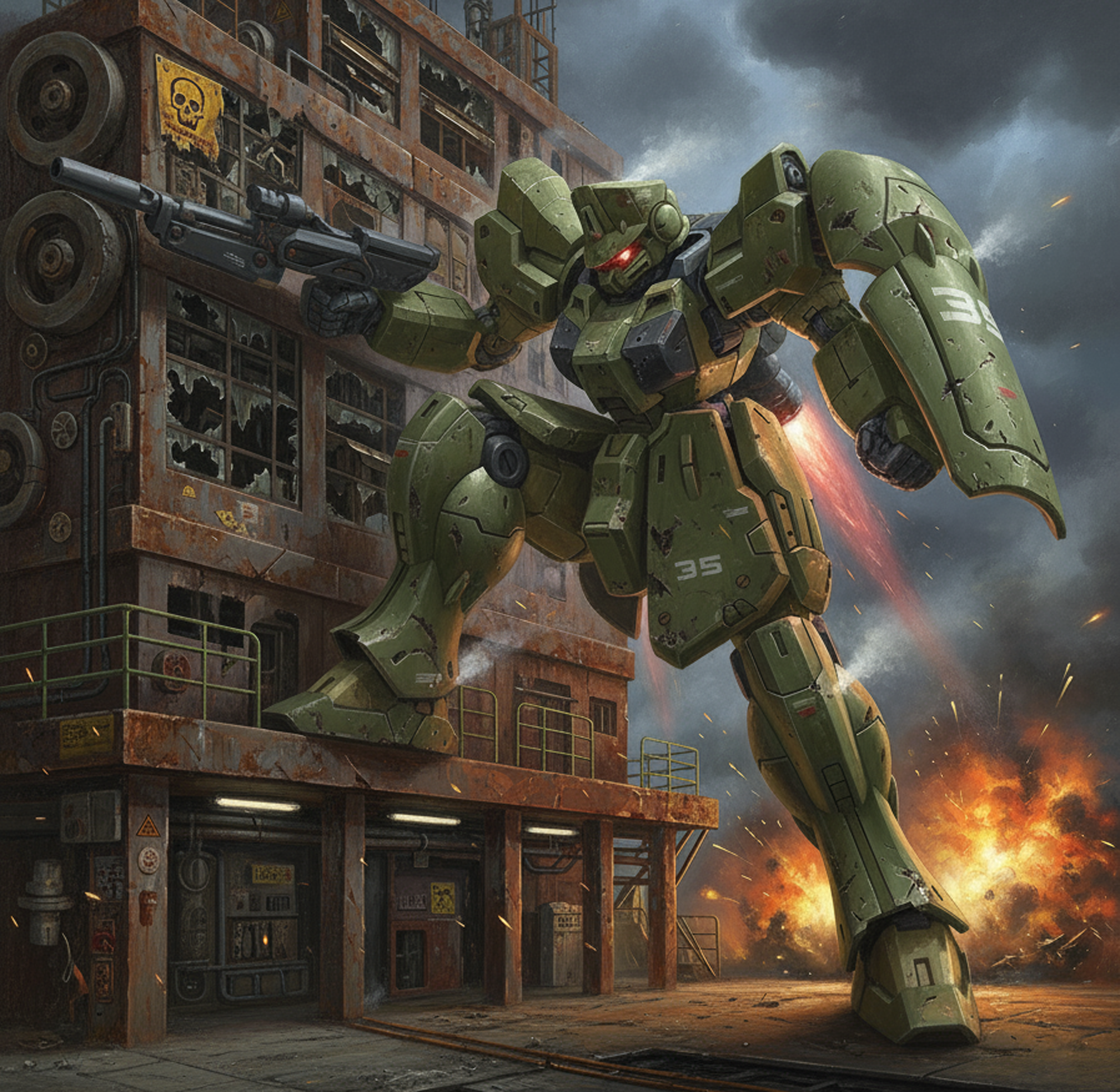 Sheik Mainland 1/144 Trooper Zabul