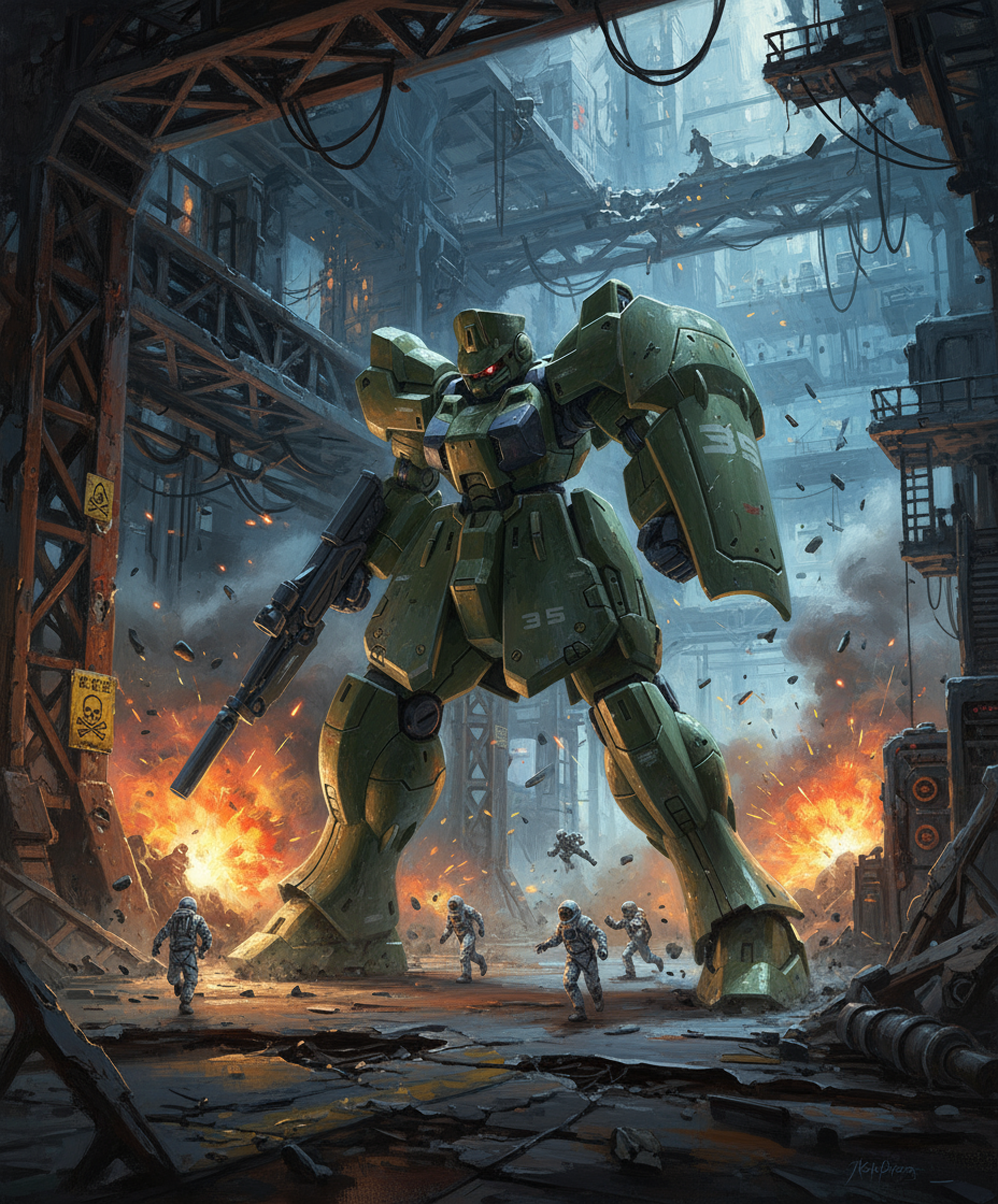 Sheik Mainland 1/144 Trooper Zabul