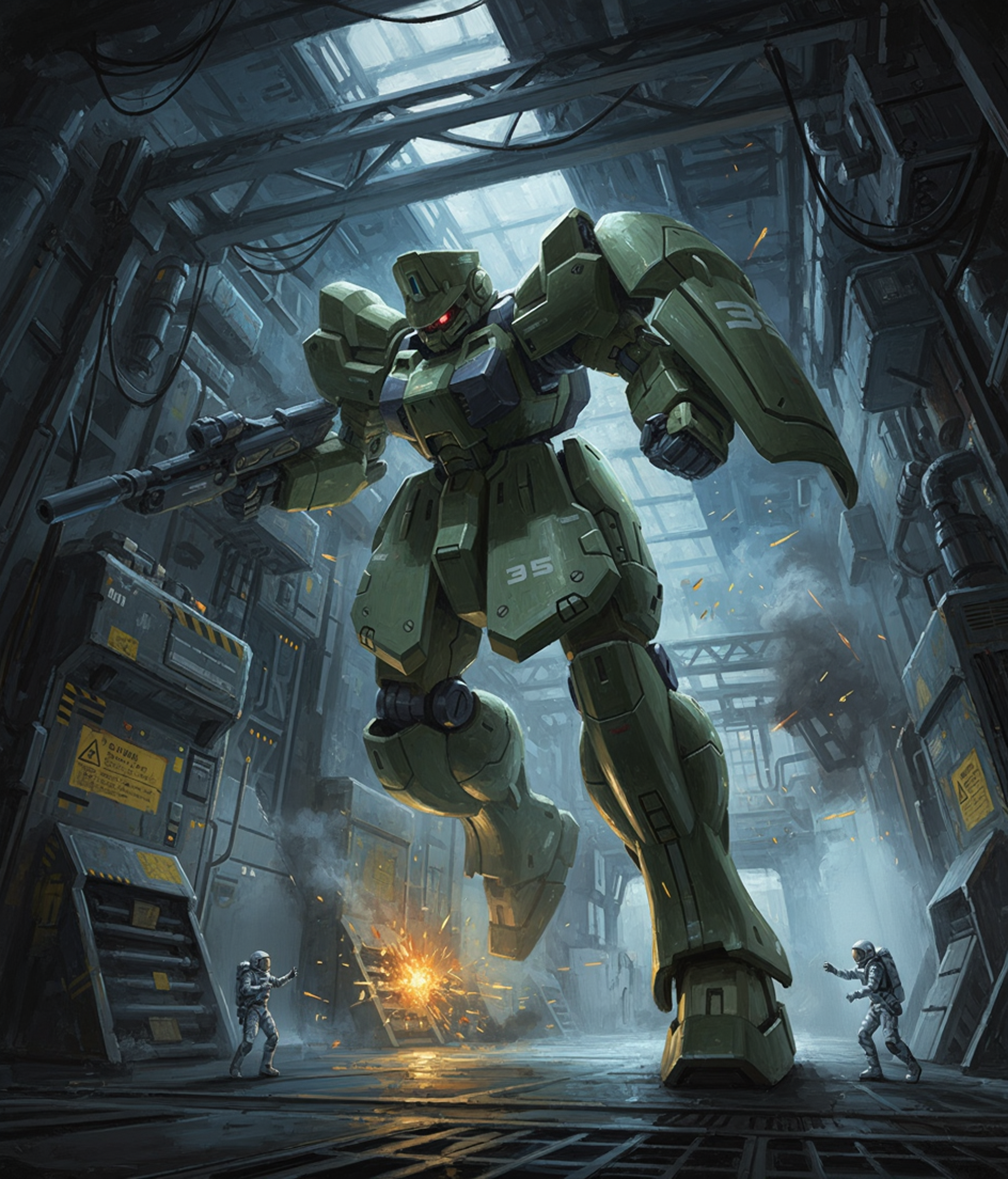 Sheik Mainland 1/144 Trooper Zabul