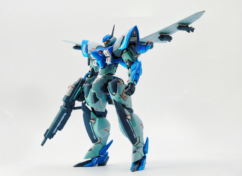 Sheik Mainland 1/144 Trooper YUN QUE OCR-122 Blue-Grey Ver Model Kit