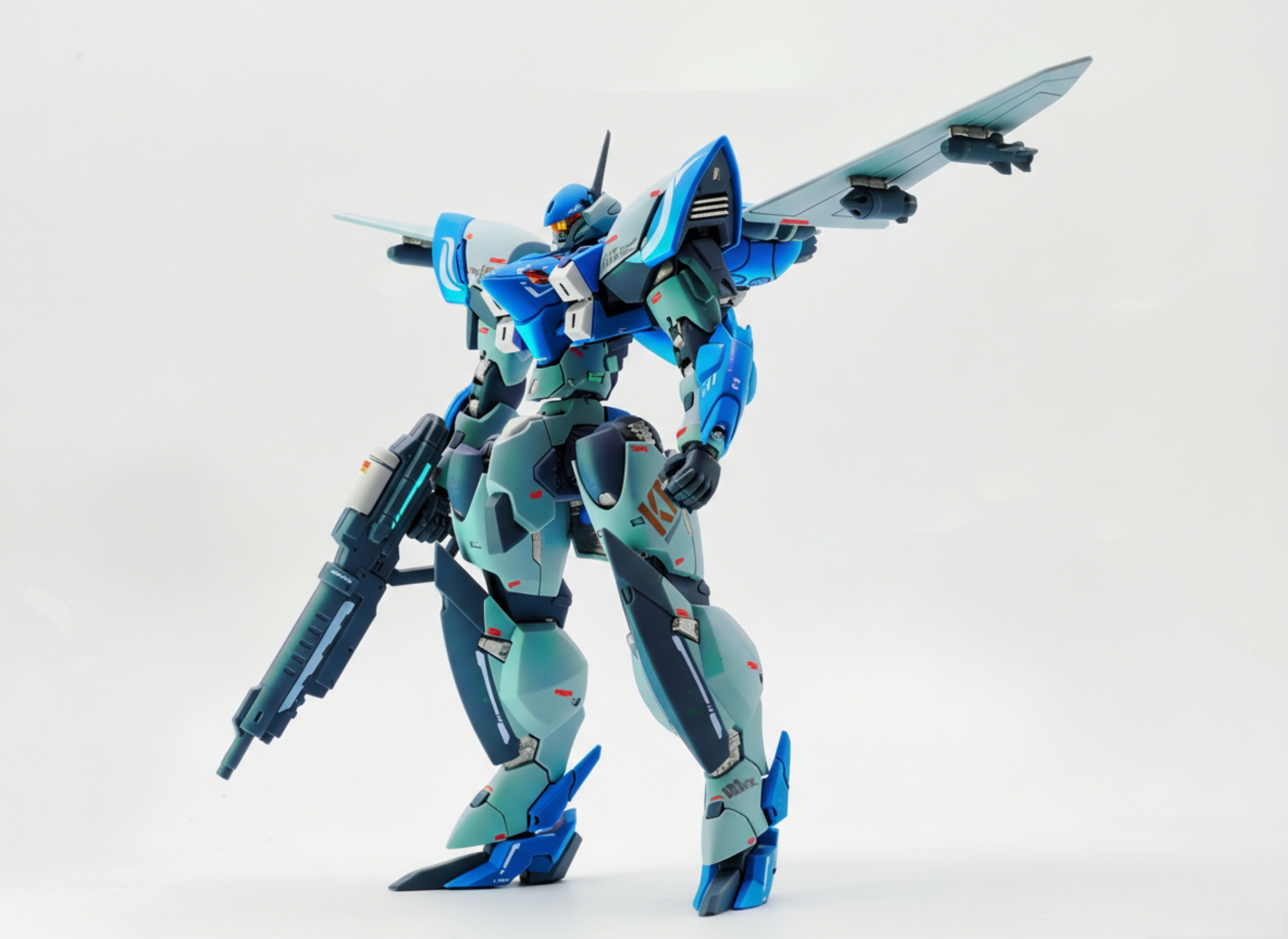 Sheik Mainland 1/144 Trooper YUN QUE OCR-122 Blue-Grey Ver Model Kit