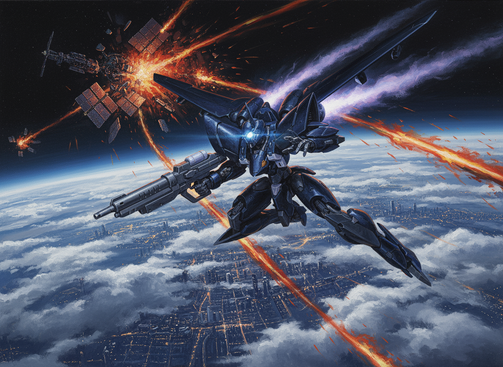 Sheik Mainland 1/144 Trooper YUN QUE OCR-122 Blue-Grey Ver Model Kit